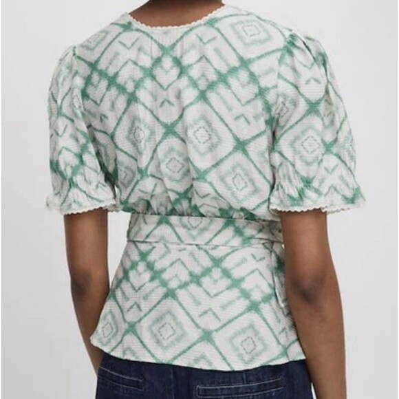 Atelier Reve Milou Women’s Size 40/Large Blouse In Birch - Picture 4 of 14